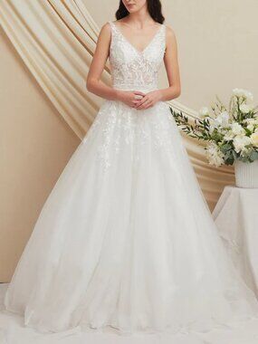 OFF WHITE NEW WEDDING DRESS, BRIDAL GOWN